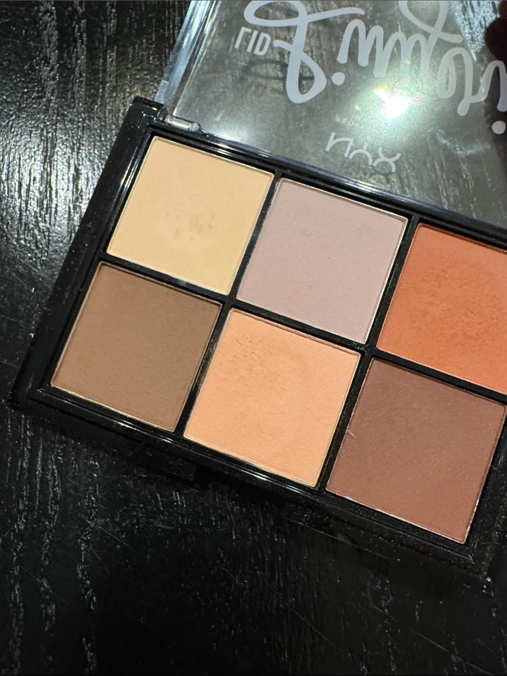 NYX Lid Lingerie Neutral Warm Brown & Tan Eyeshadow Palette